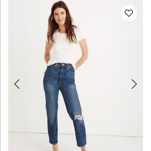Brand New Madewell ‘Momjean’